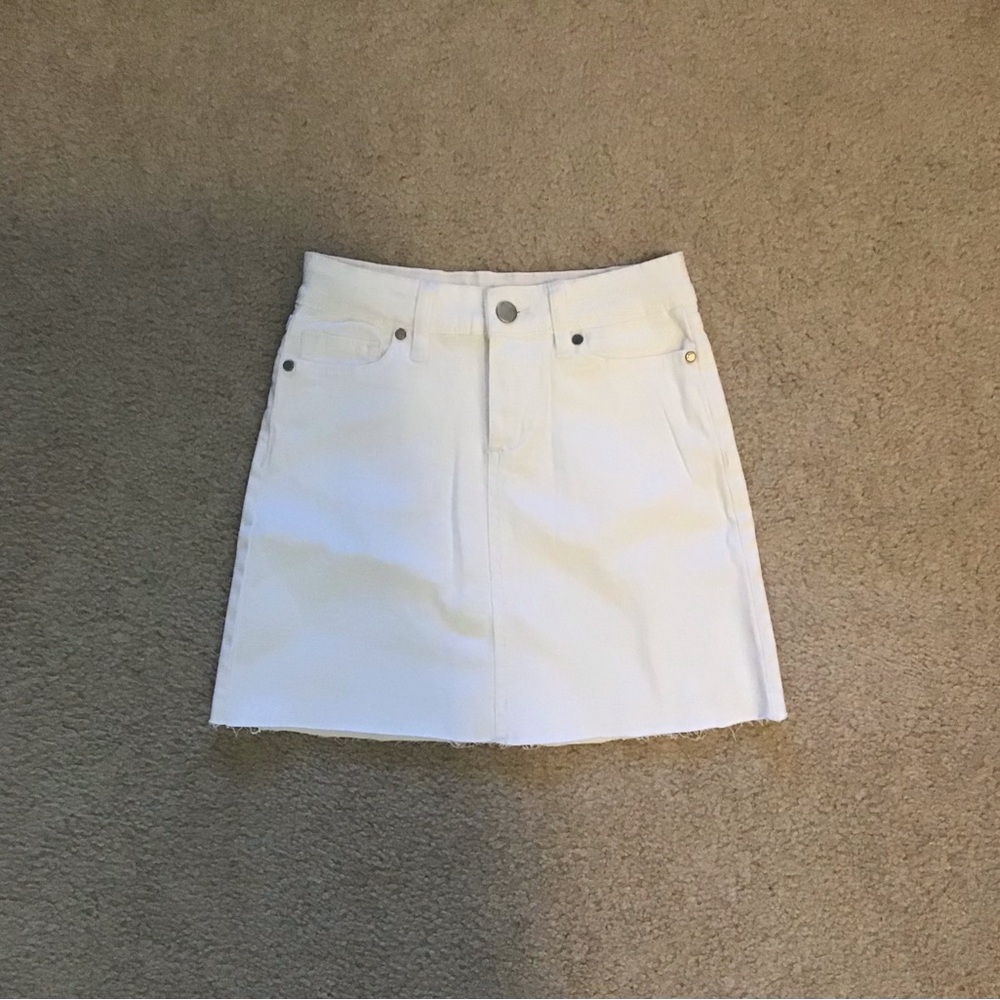 Girls Joe's Jeans White Mini Skirt